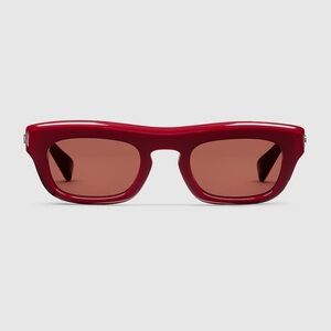GUCCI Red Sunglasses